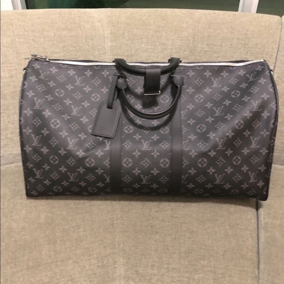 louis vuitton keepall 55 eclipse
